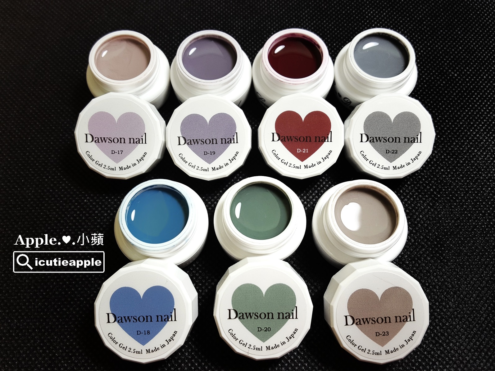 【美甲彩繪】挑戰獨一無二的優異表現 ❤ Love Dawson日本製彩膠全新上市