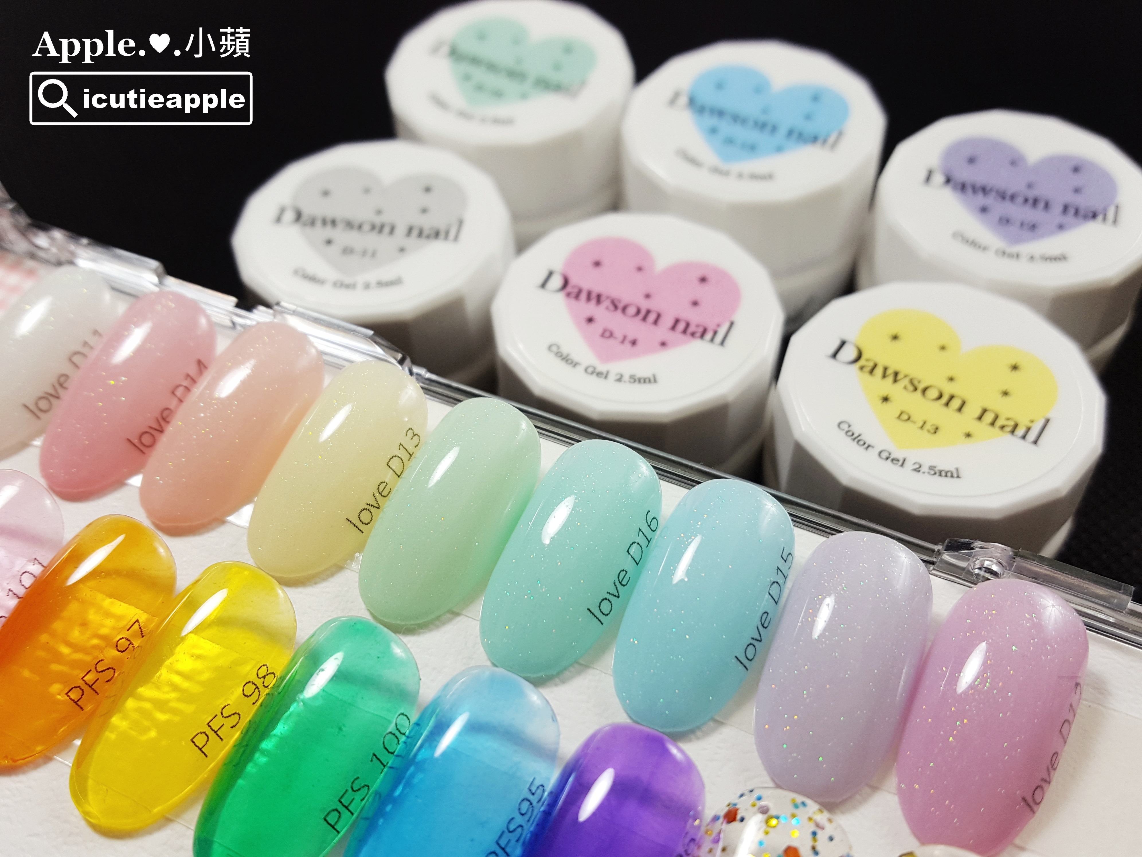 【實用密技】第一次整理美甲色卡與飾品就上手 ❤ 色卡標籤製作與完美收納術