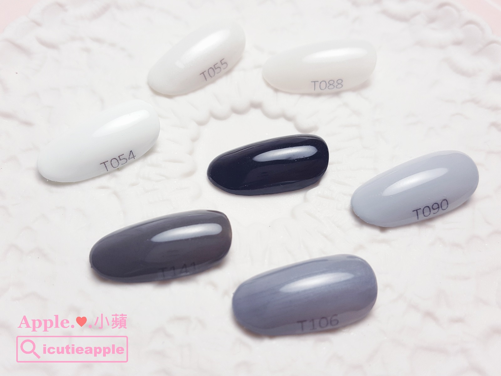 【美甲凝膠】日本Tiara彩膠 ❤ 全色開箱+日本沙龍超夯色+小蘋愛用精選色全攻略